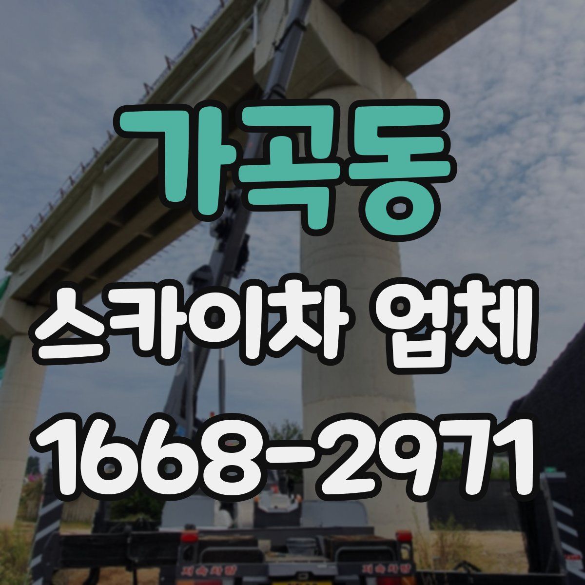 가곡동 스카이차 업체