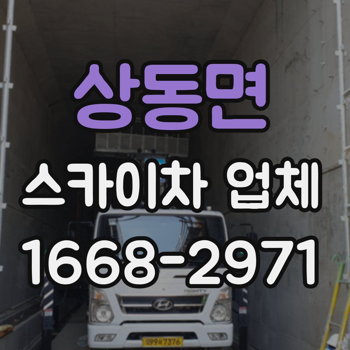 상동면 스카이차 업체