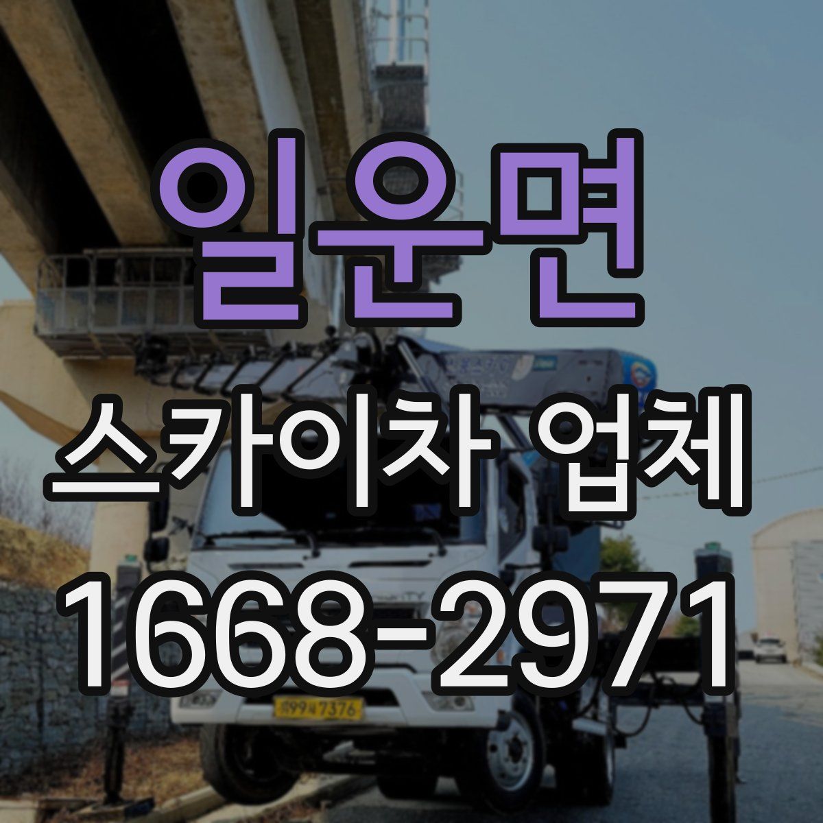 일운면 스카이차 업체