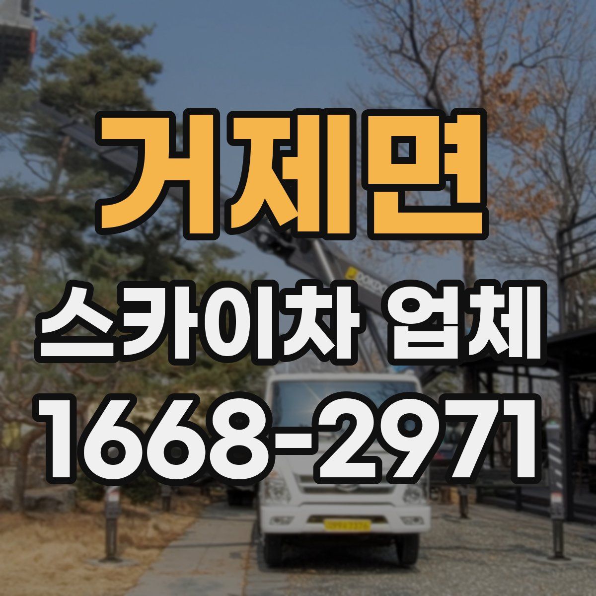거제면 스카이차 업체