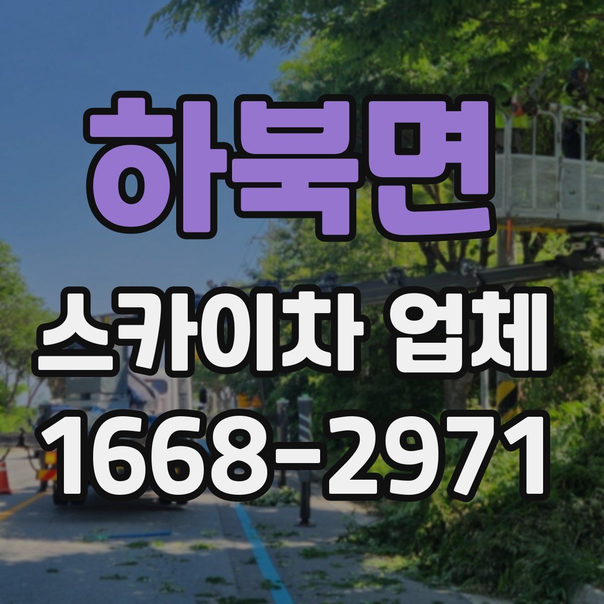 하북면 스카이차 업체