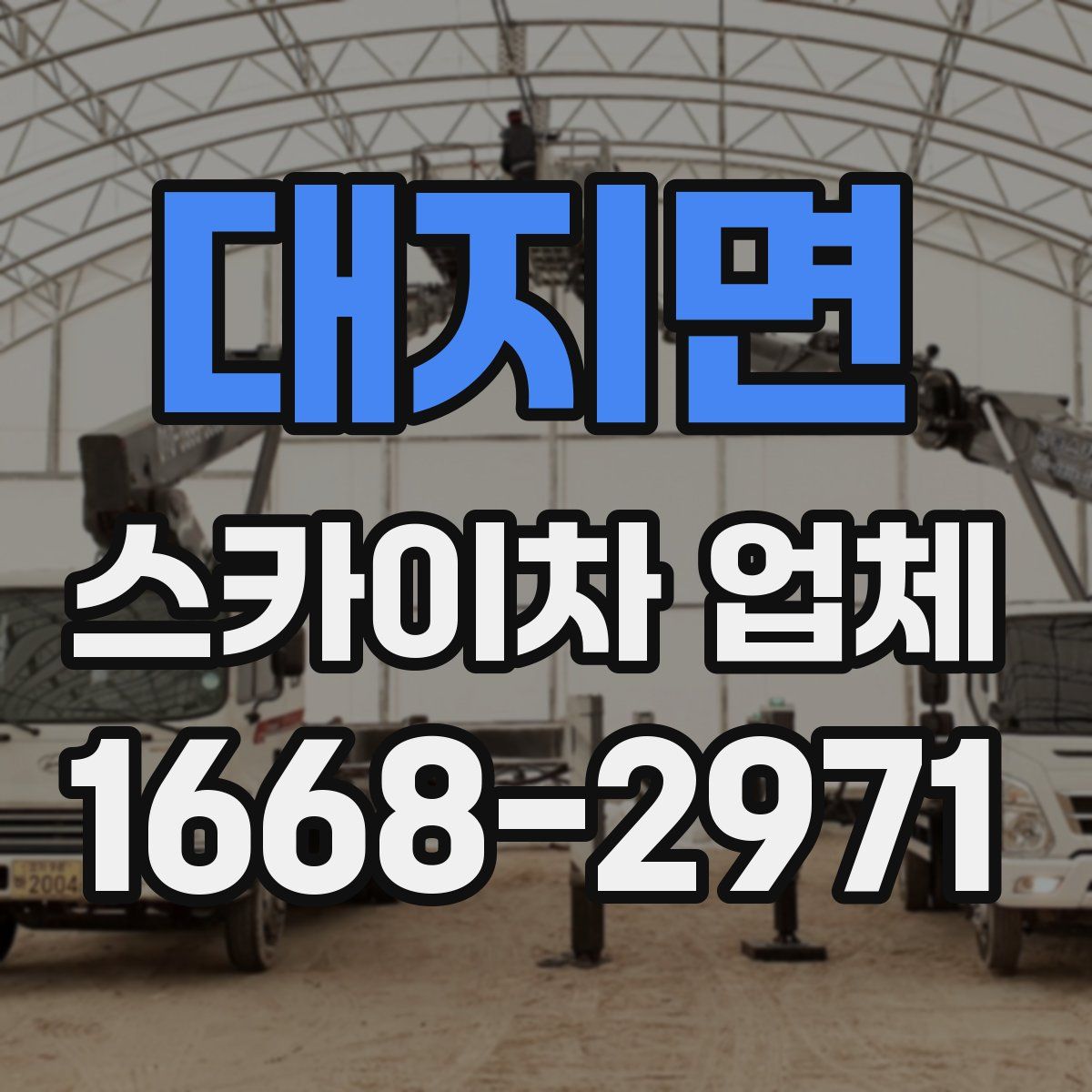 대지면 스카이차 업체
