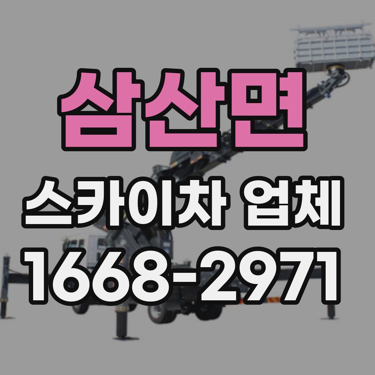 삼산면 스카이차 업체