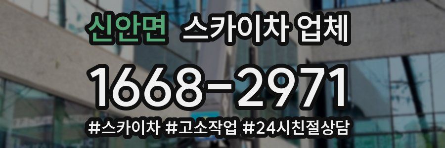 신안면 스카이차 업체