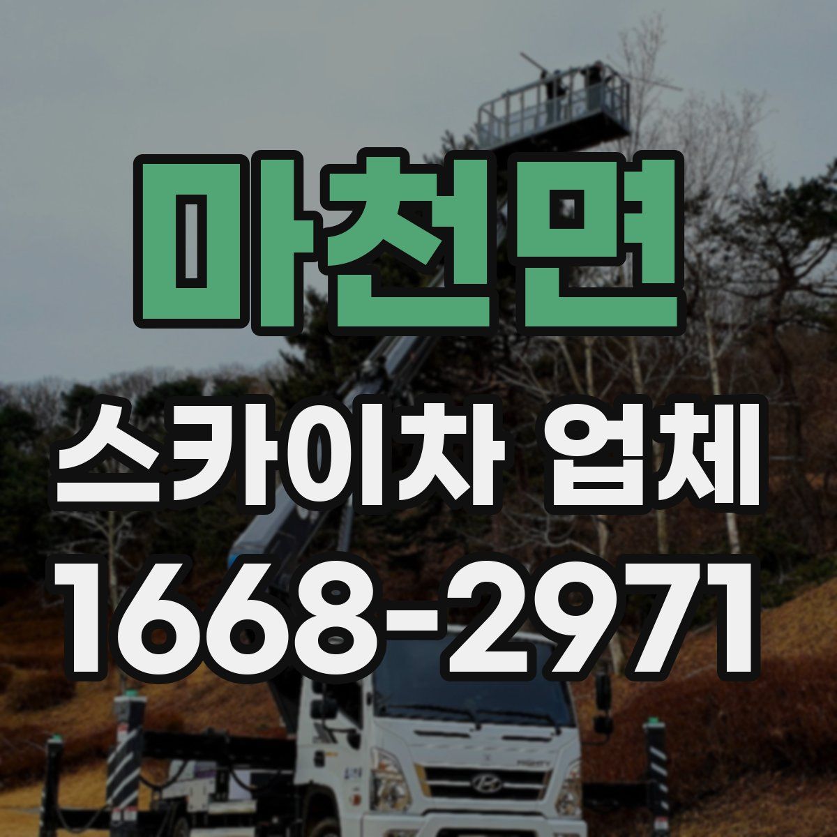 마천면 스카이차 업체