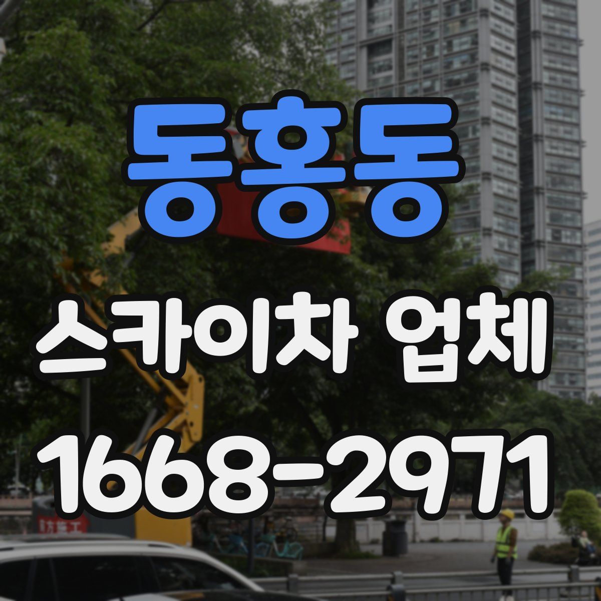 동홍동 스카이차 업체