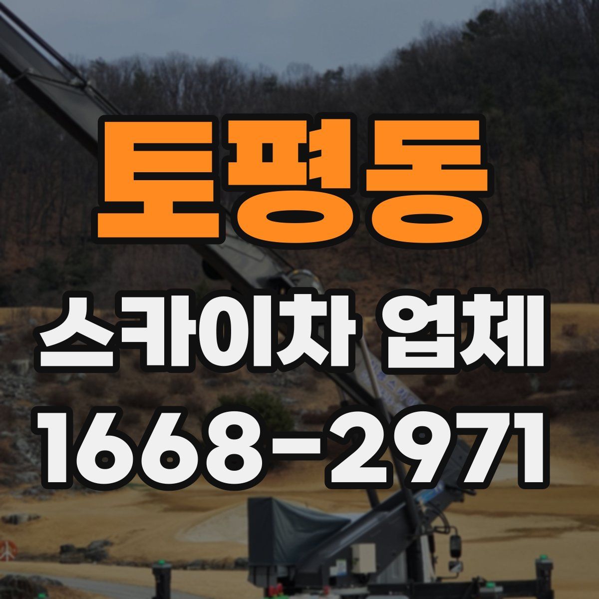 토평동 스카이차 업체
