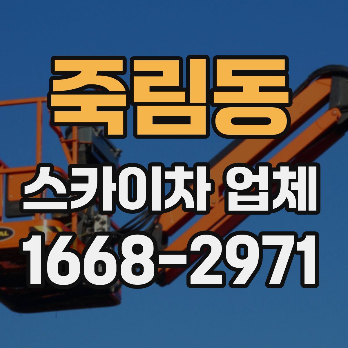 죽림동 스카이차 업체