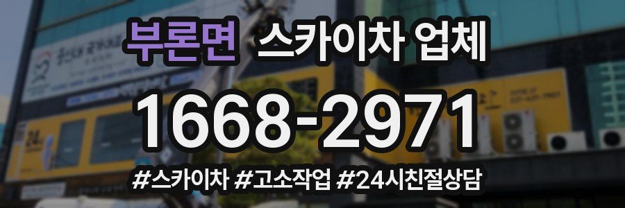 부론면 스카이차 업체