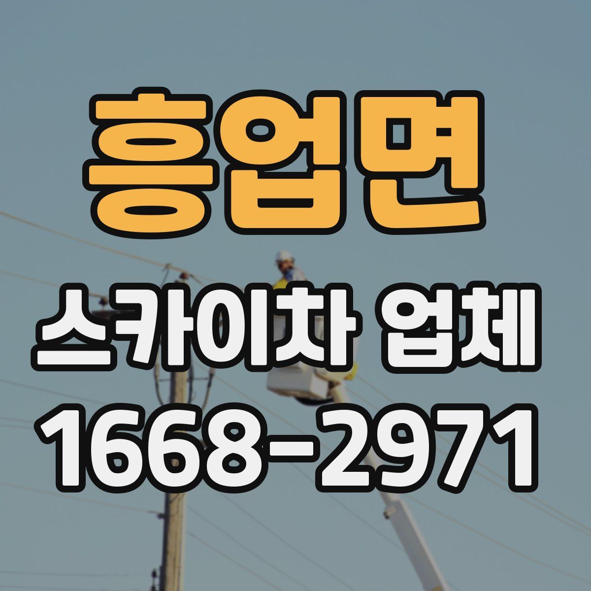 흥업면 스카이차 업체