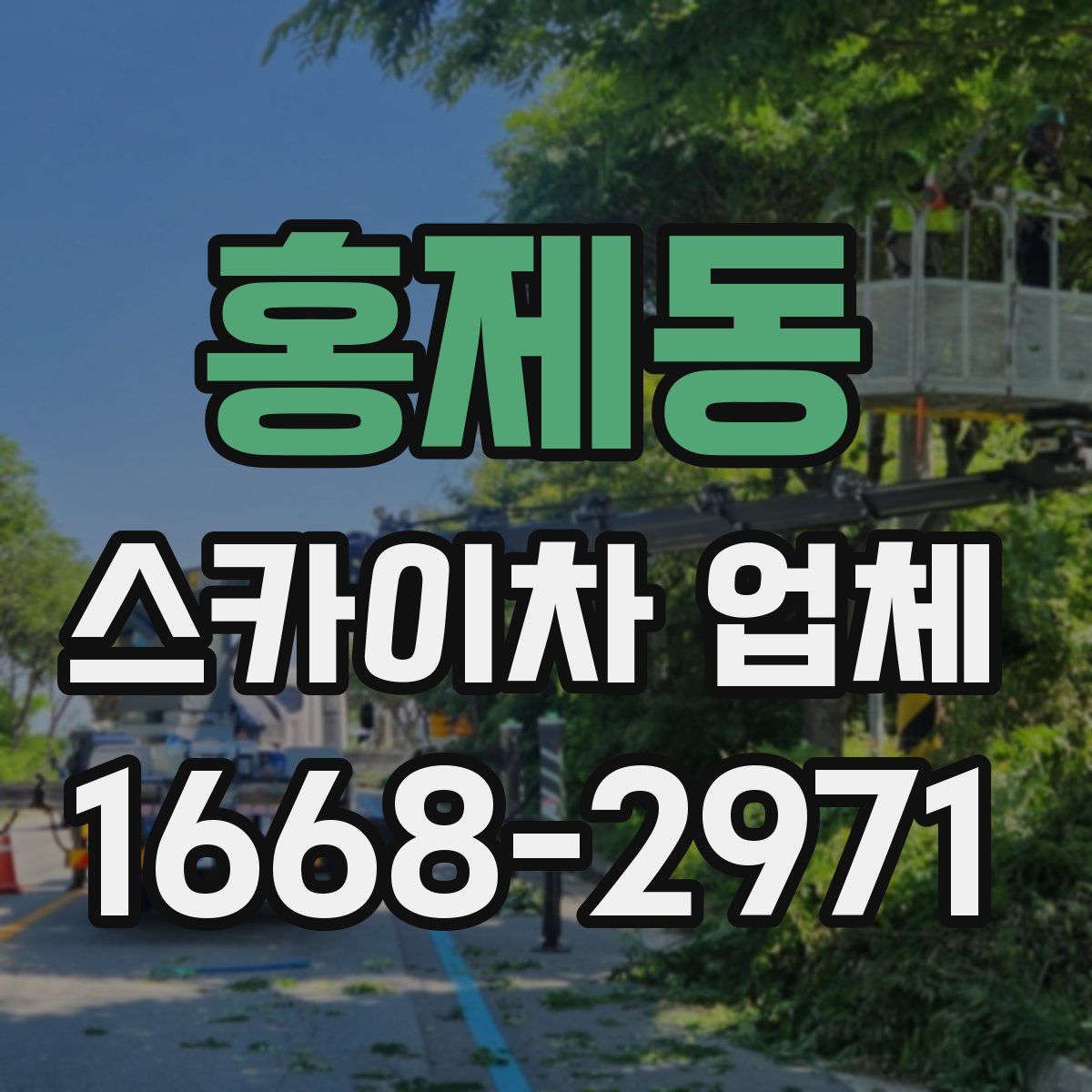 홍제동 스카이차 업체
