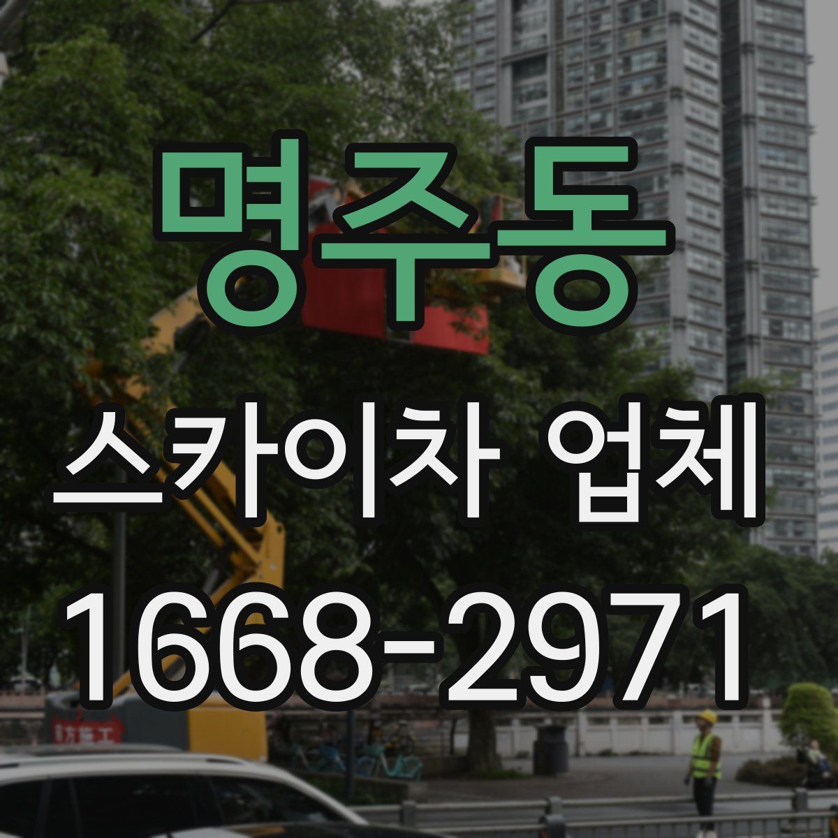 명주동 스카이차 업체