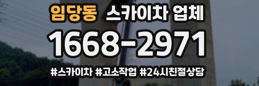 임당동 스카이차 업체