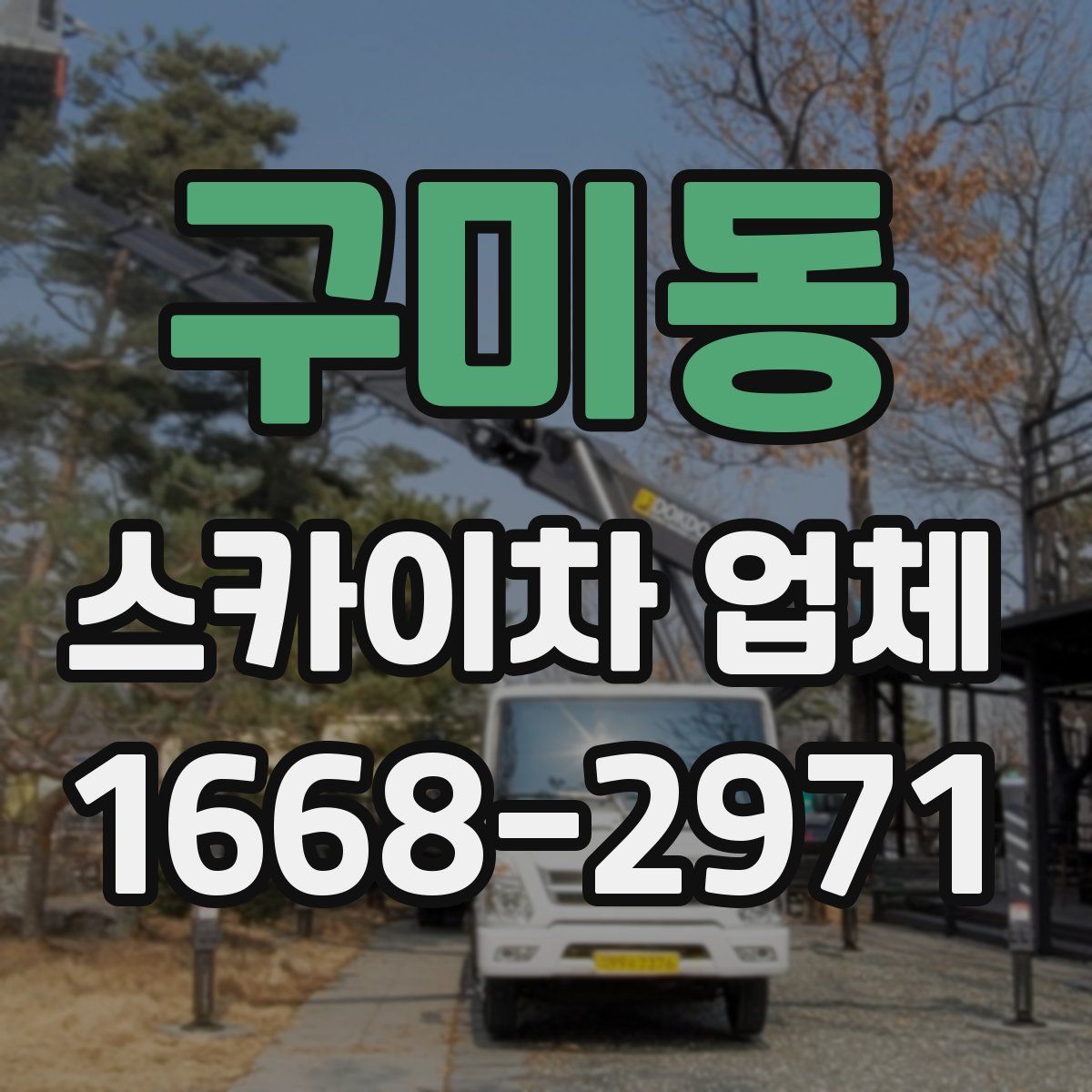 구미동 스카이차 업체