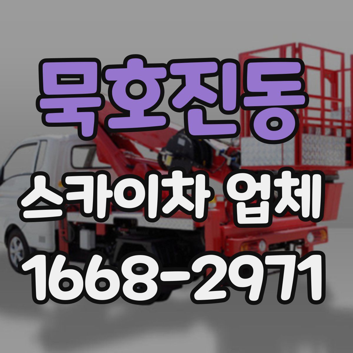 묵호진동 스카이차 업체