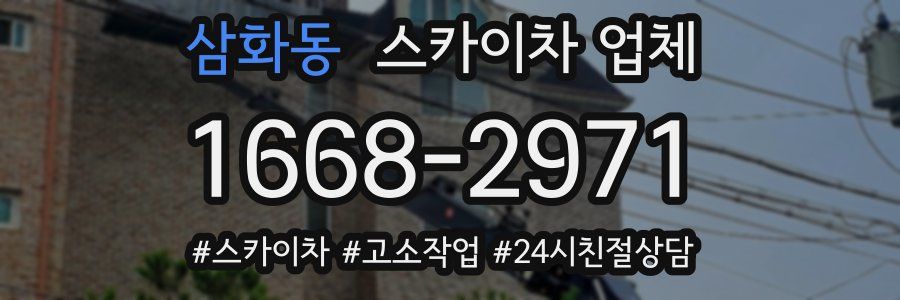 삼화동 스카이차 업체