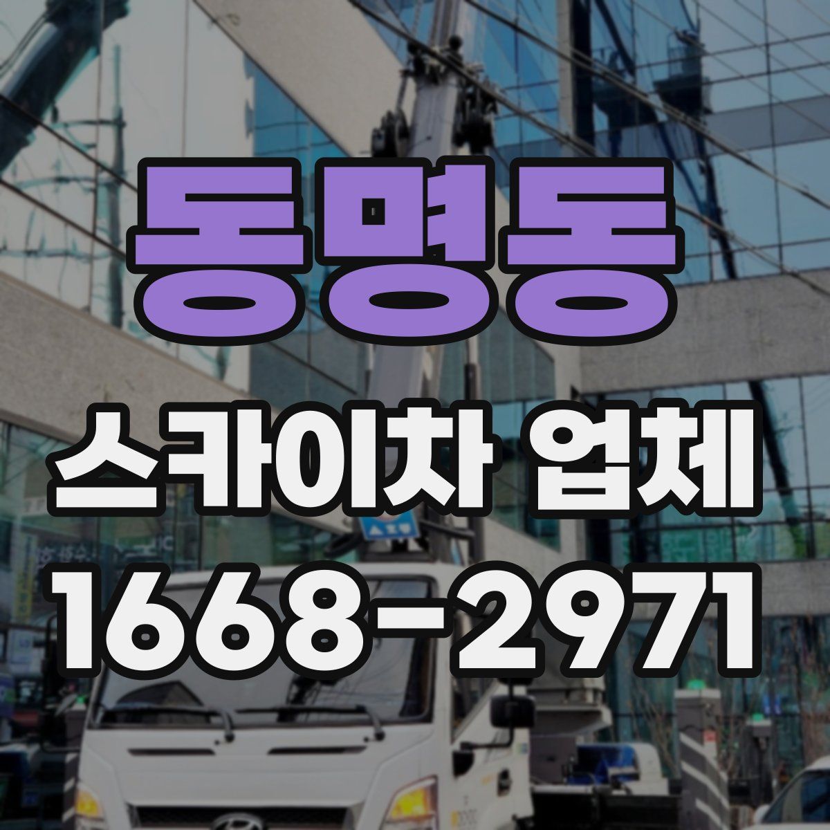동명동 스카이차 업체