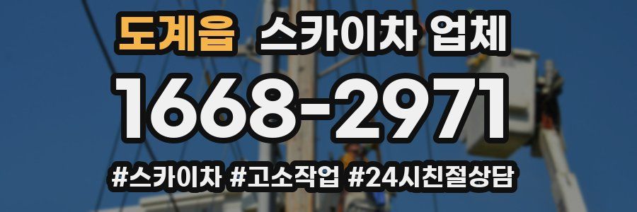도계읍 스카이차 업체
