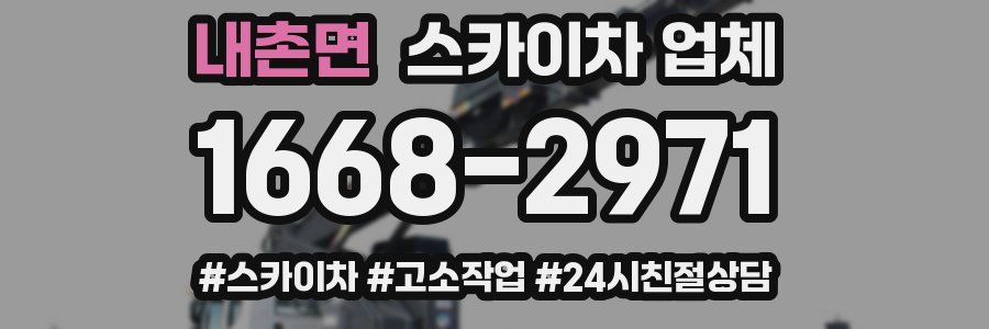 내촌면 스카이차 업체