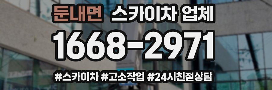 둔내면 스카이차 업체