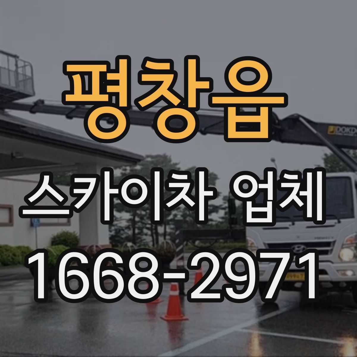 평창읍 스카이차 업체