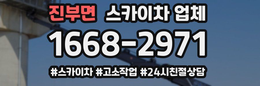 진부면 스카이차 업체