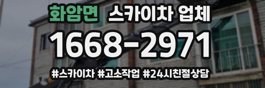 화암면 스카이차 업체