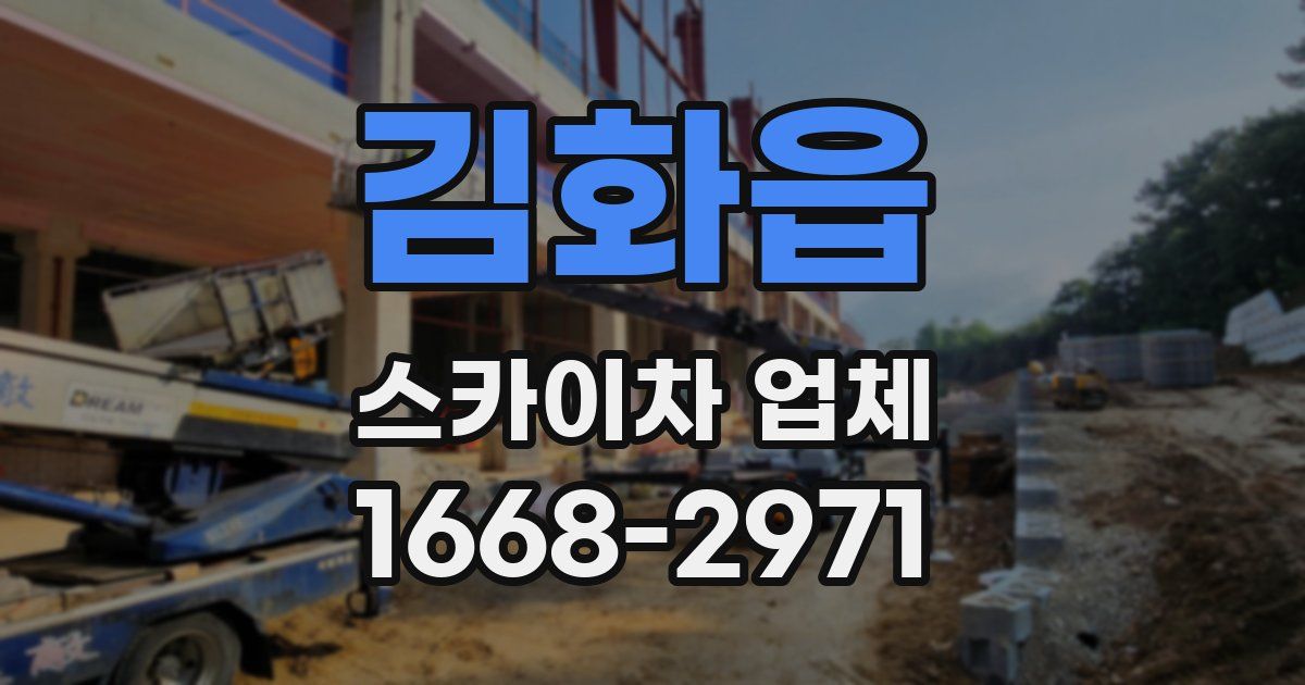 김화읍 스카이차 업체
