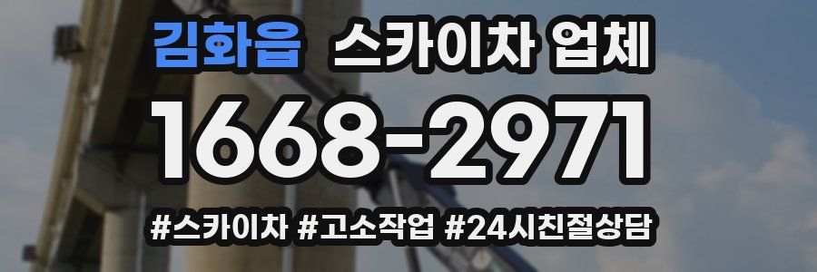 김화읍 스카이차 업체
