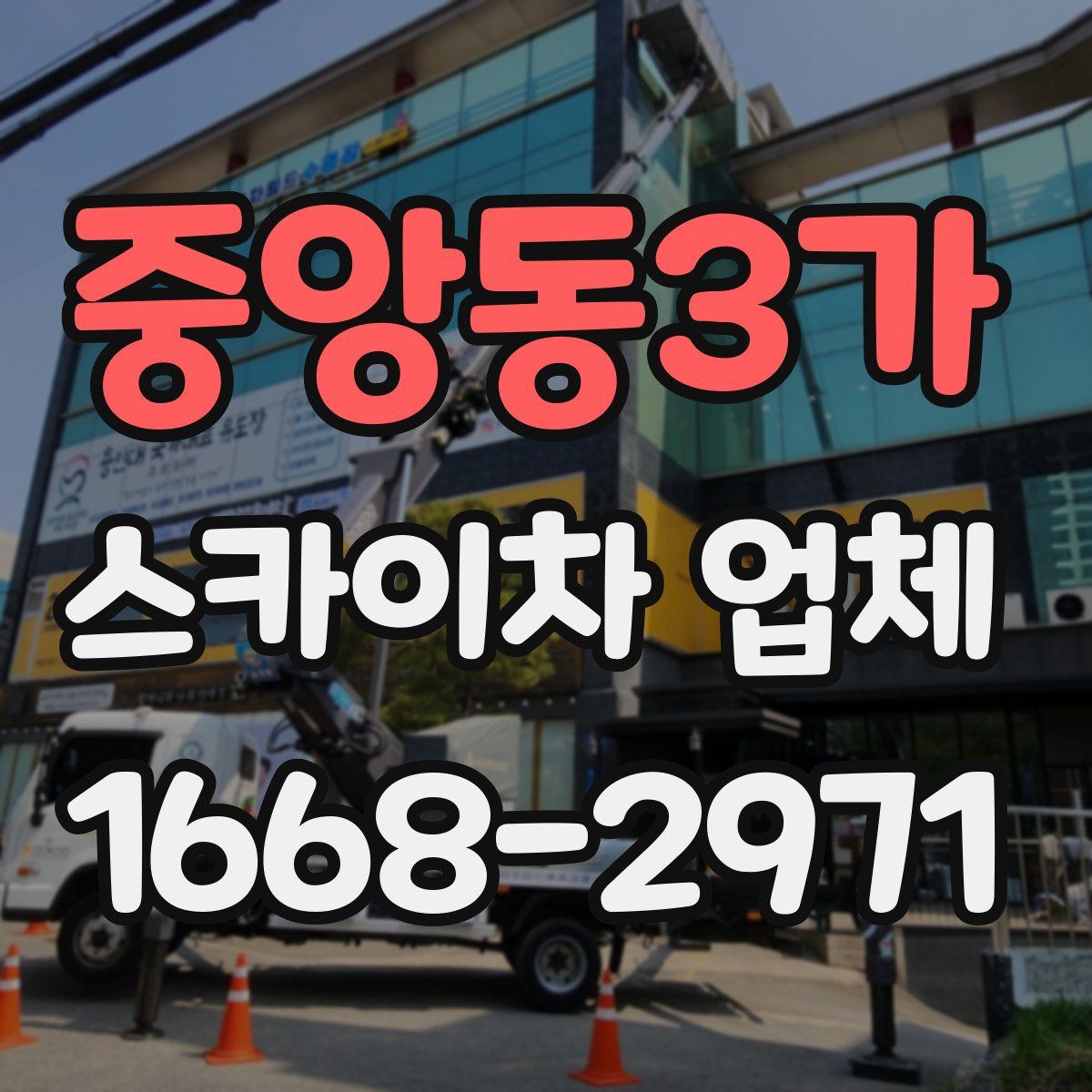 중앙동3가 스카이차 업체