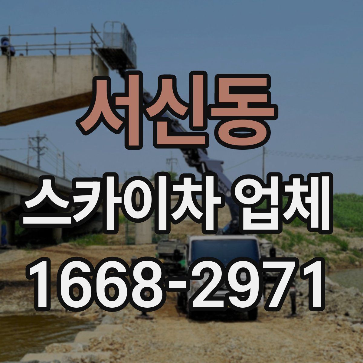 서신동 스카이차 업체