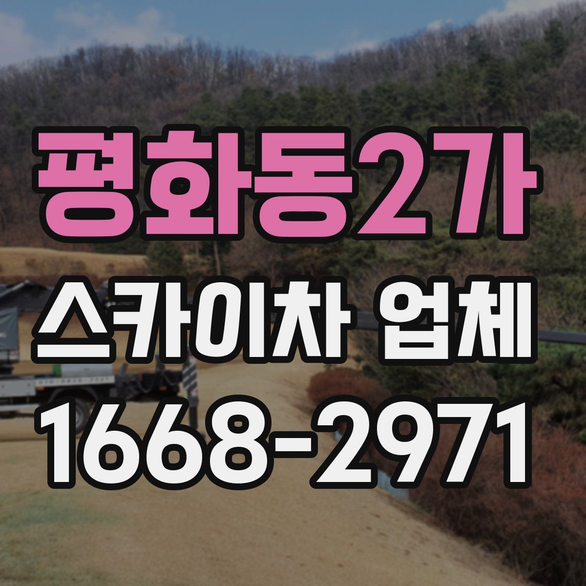 평화동2가 스카이차 업체