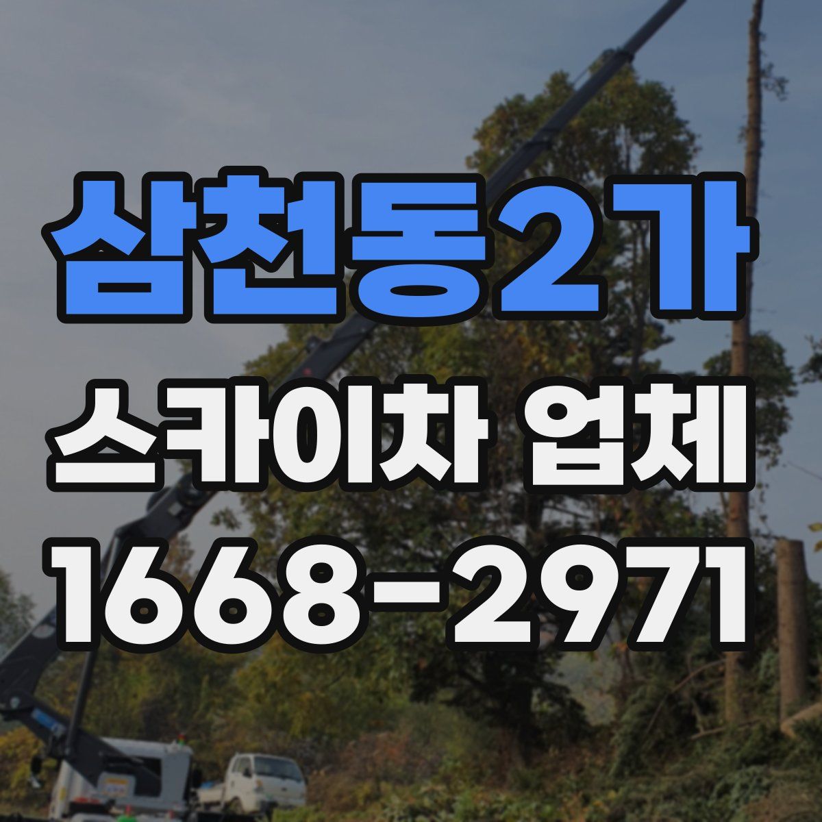 삼천동2가 스카이차 업체