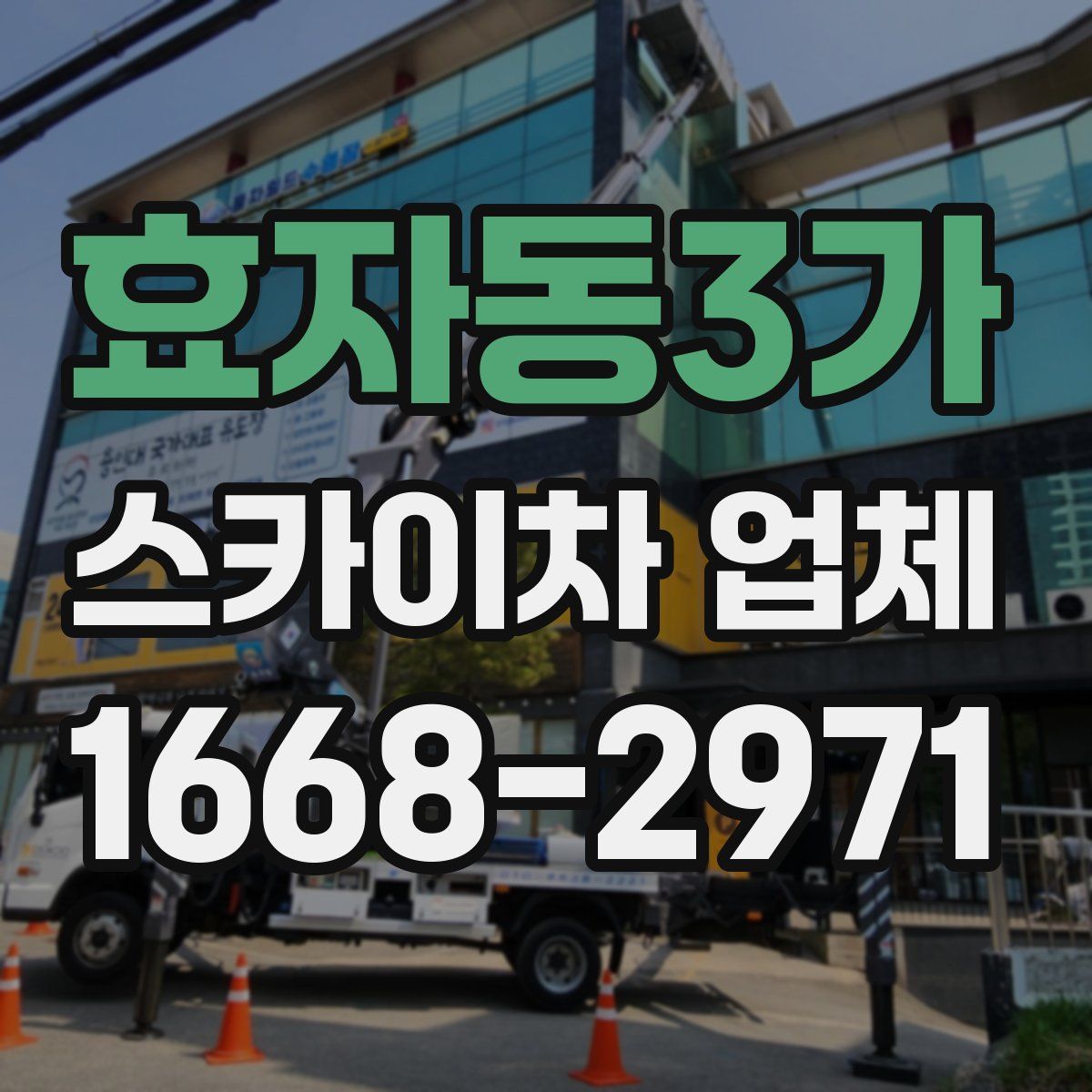효자동3가 스카이차 업체