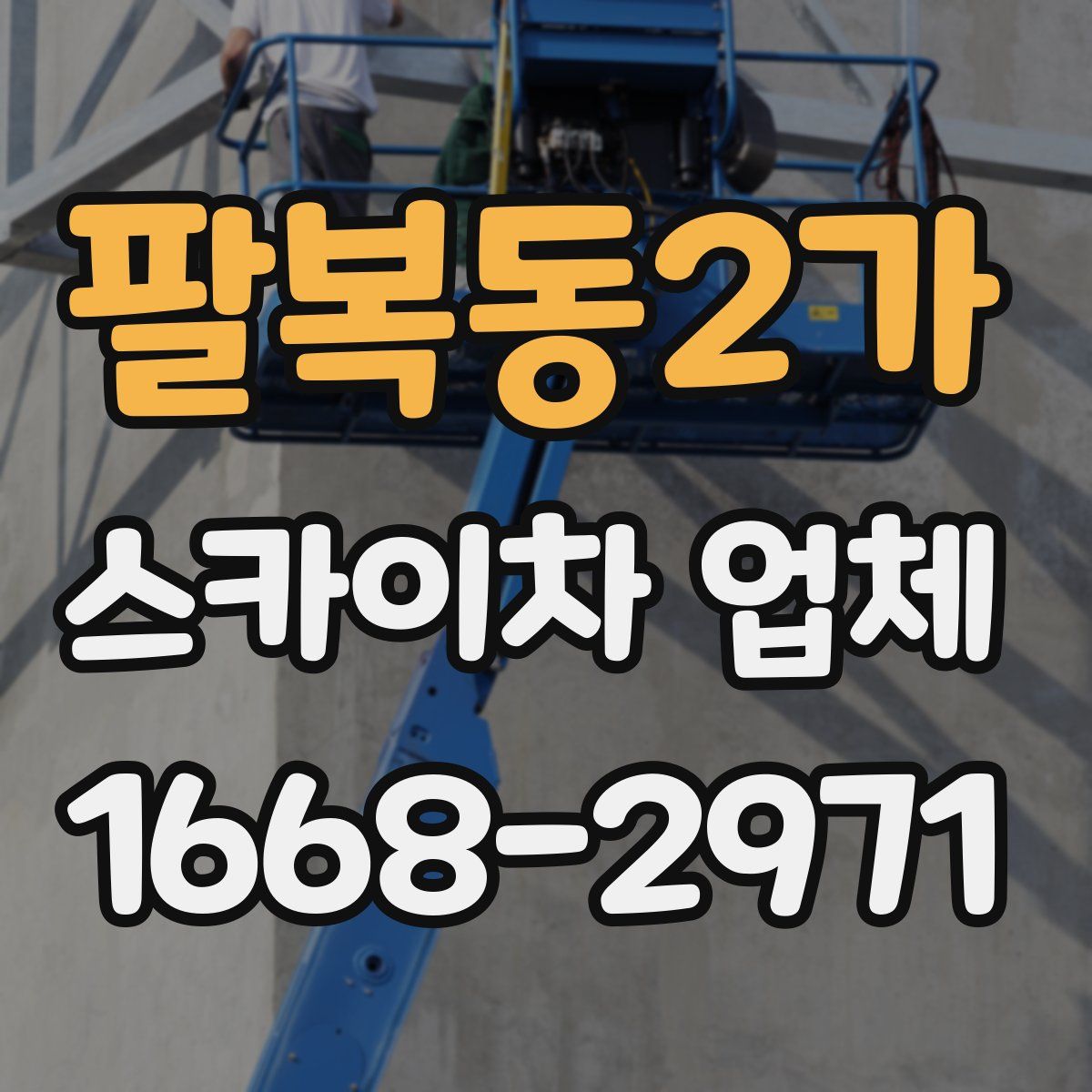 팔복동2가 스카이차 업체