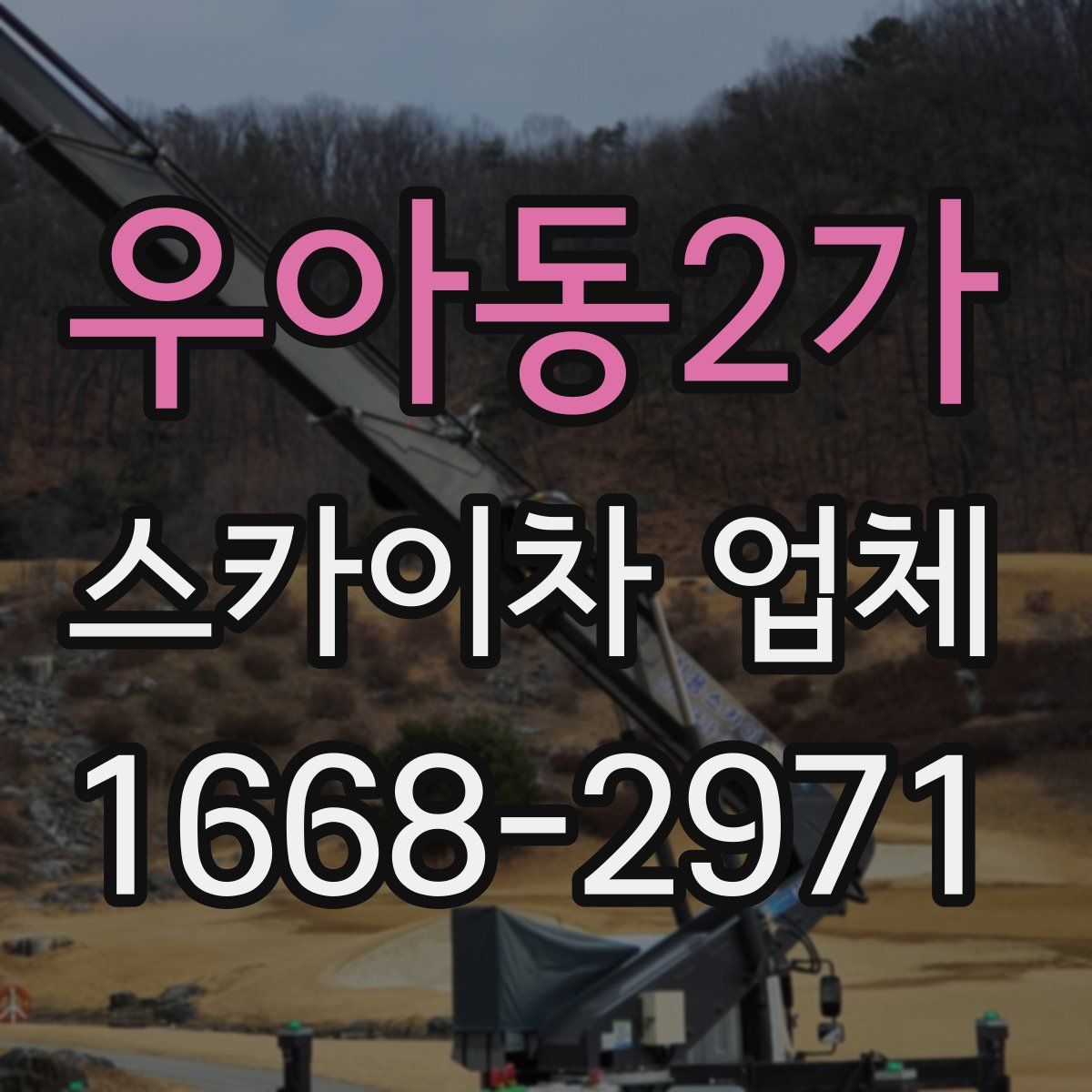 우아동2가 스카이차 업체