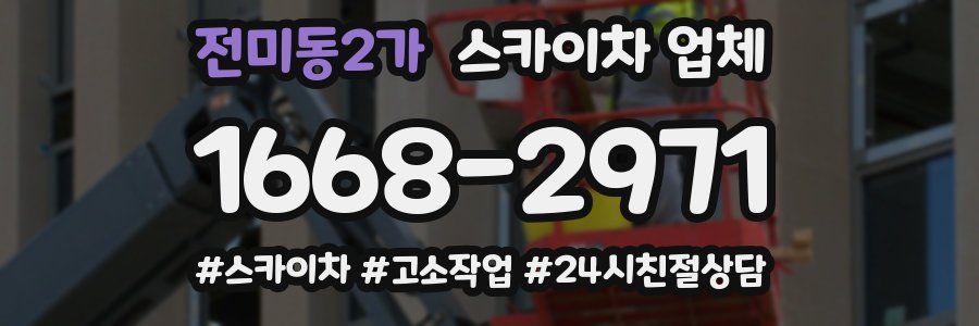 전미동2가 스카이차 업체