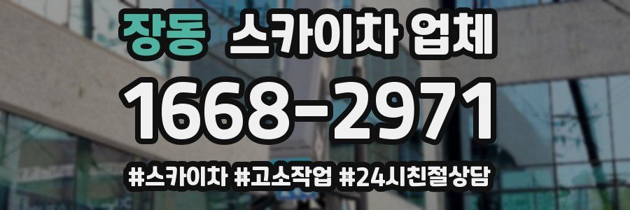 장동 스카이차 업체