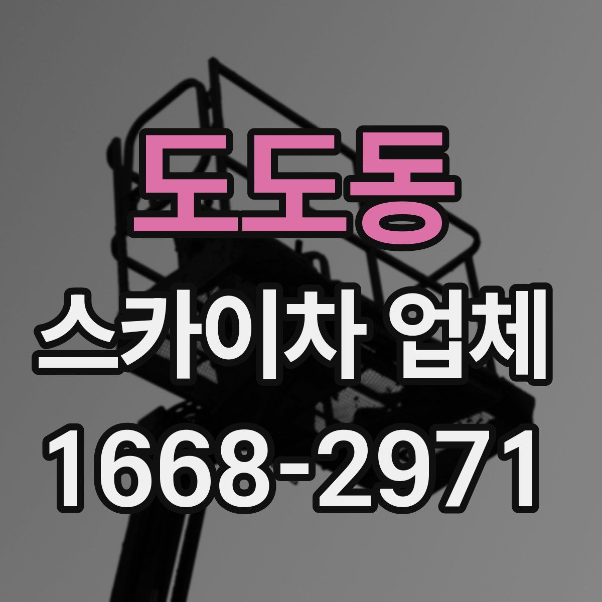 도도동 스카이차 업체