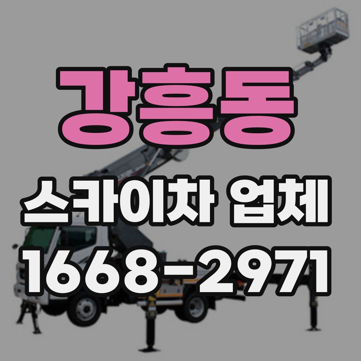 강흥동 스카이차 업체