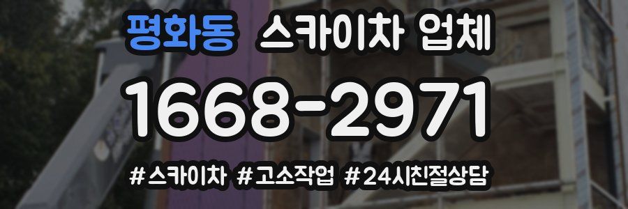 평화동 스카이차 업체