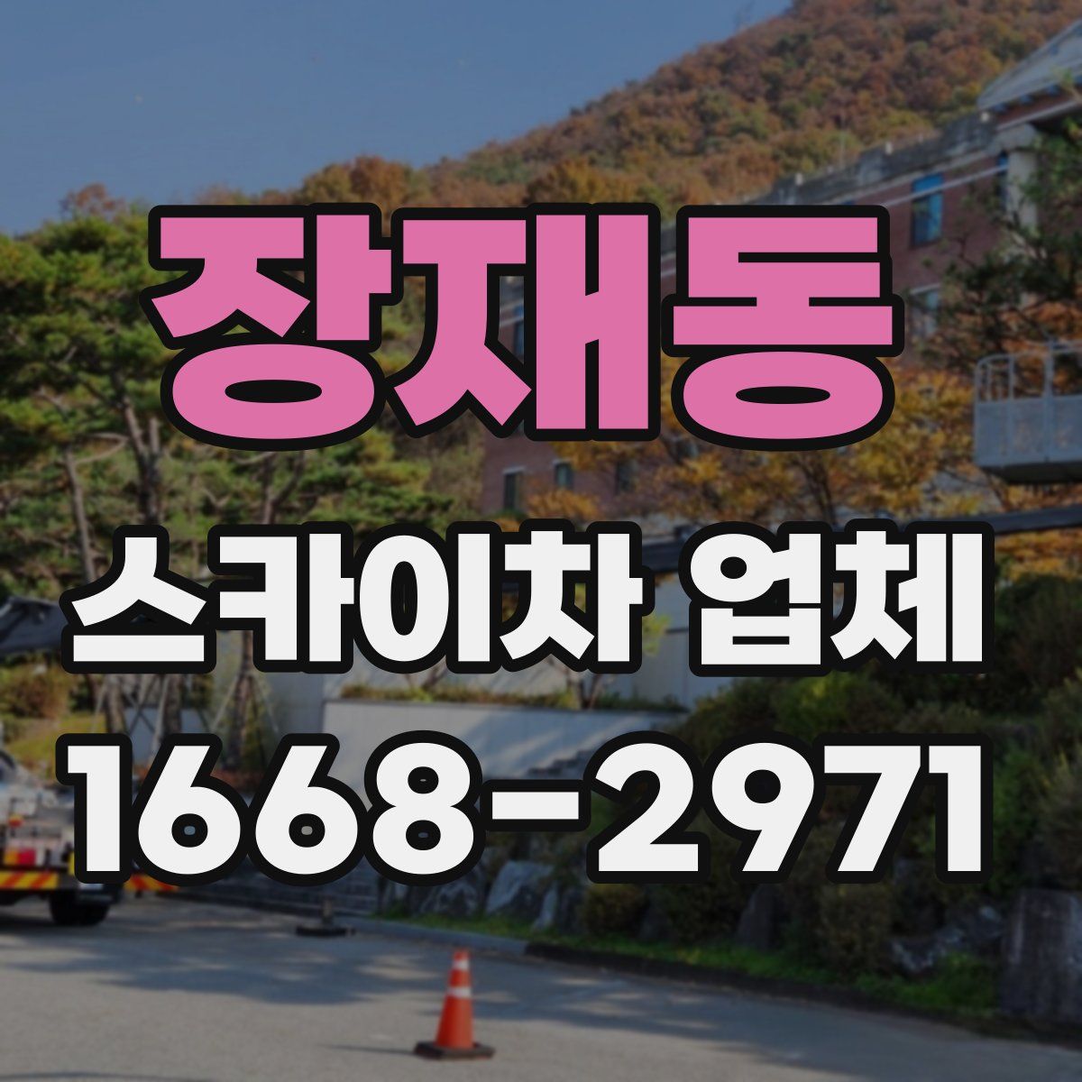 장재동 스카이차 업체