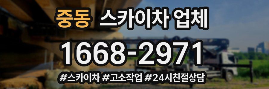 중동 스카이차 업체