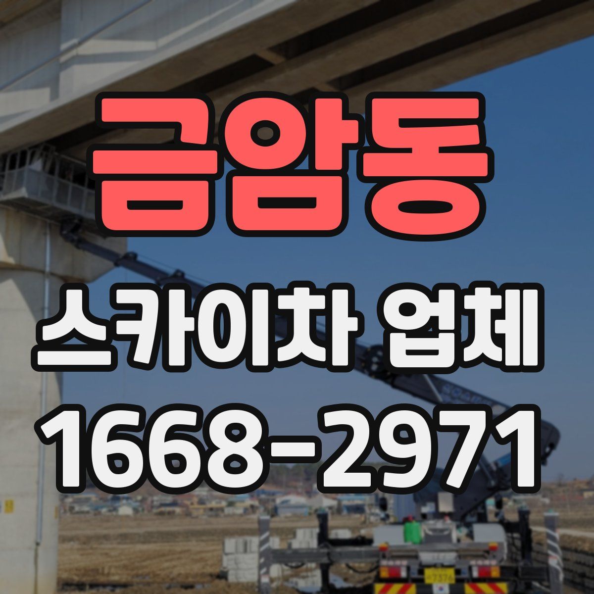 금암동 스카이차 업체