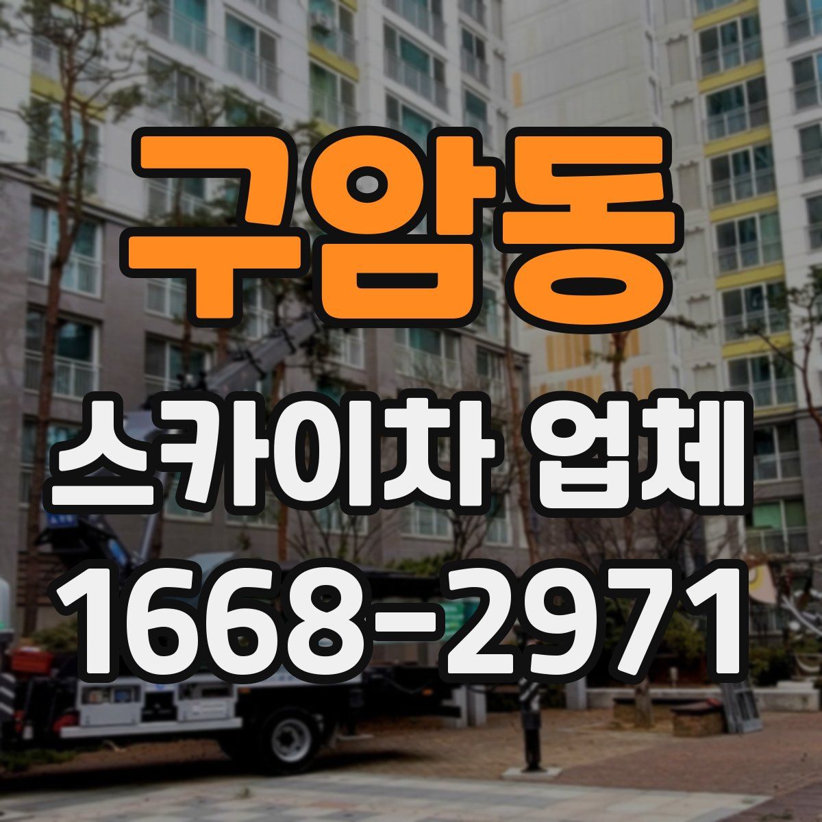 구암동 스카이차 업체