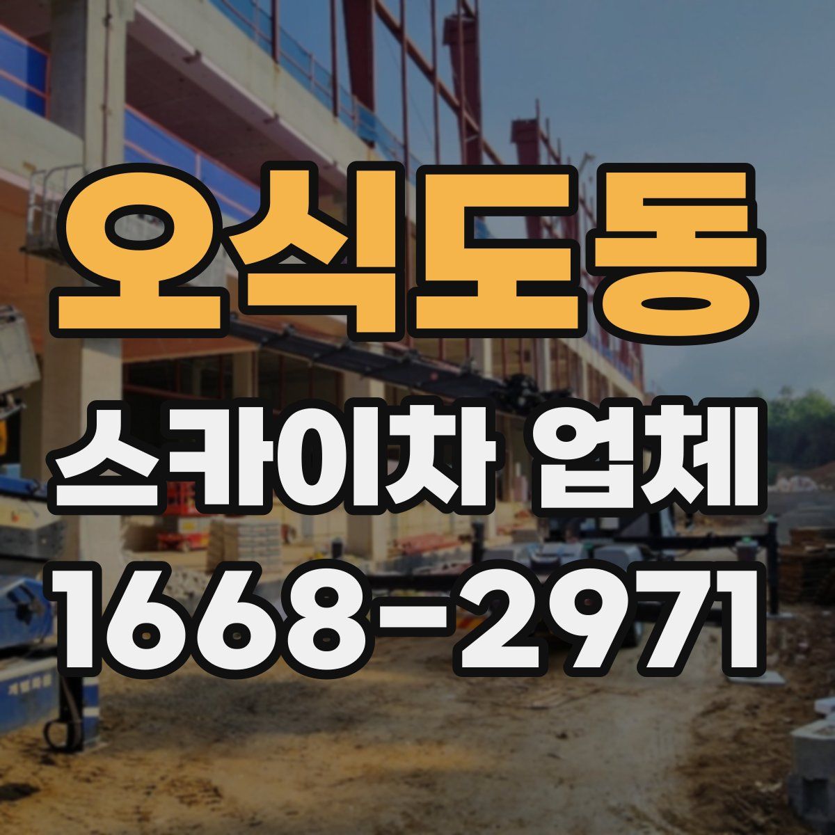 오식도동 스카이차 업체