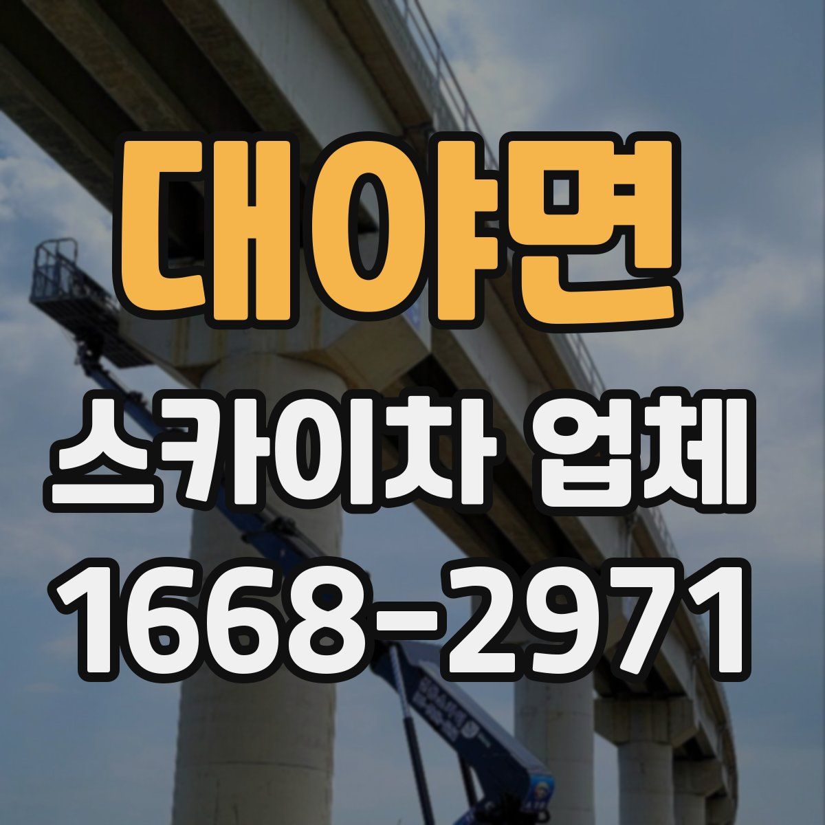 대야면 스카이차 업체