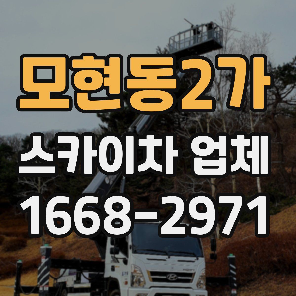 모현동2가 스카이차 업체