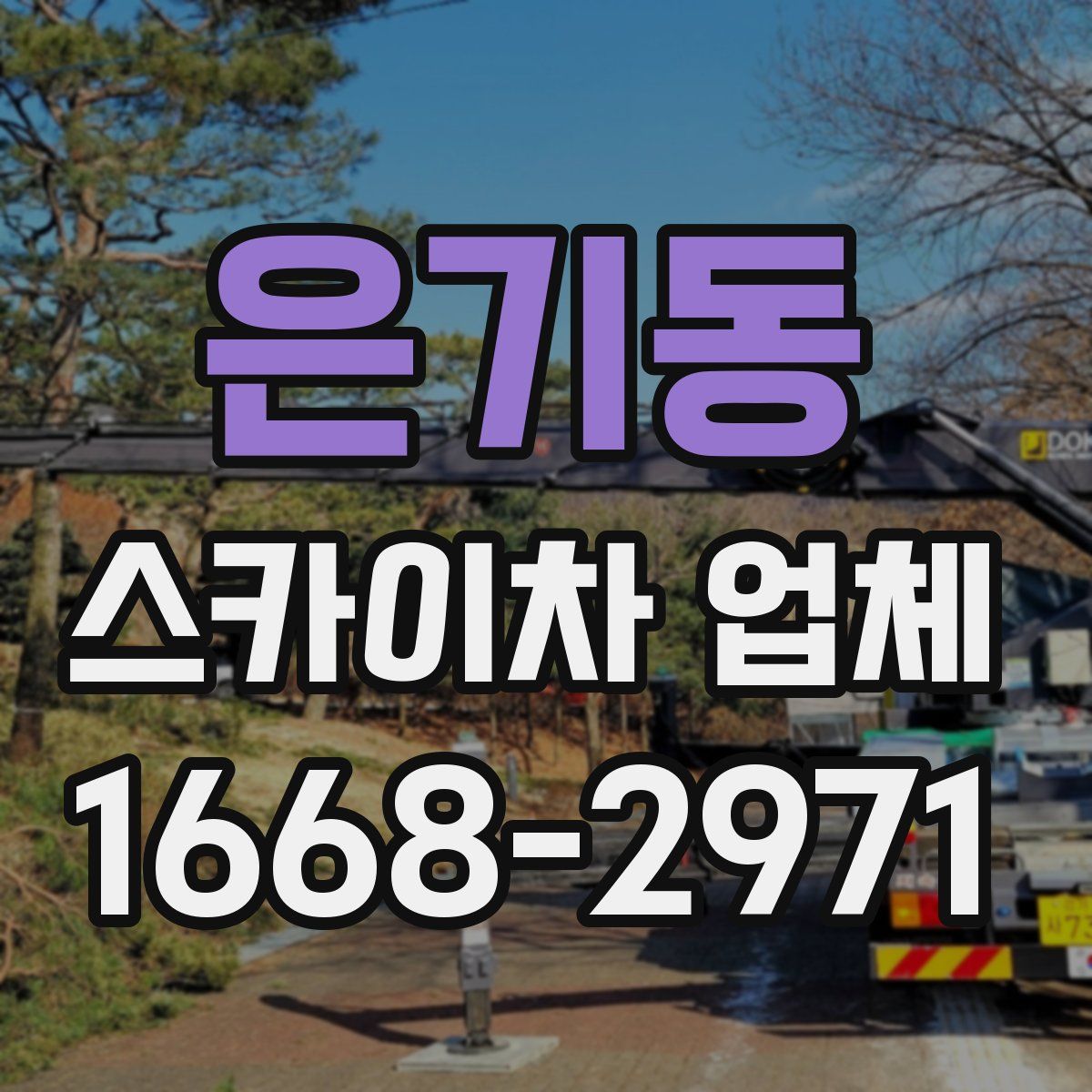 은기동 스카이차 업체