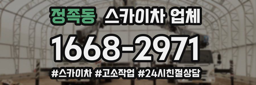 정족동 스카이차 업체